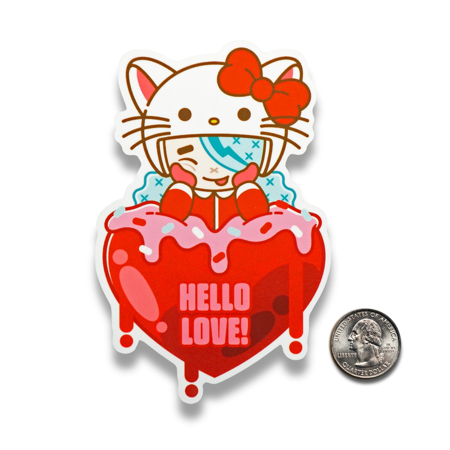 KydSix Trixy Valentine's Sticker